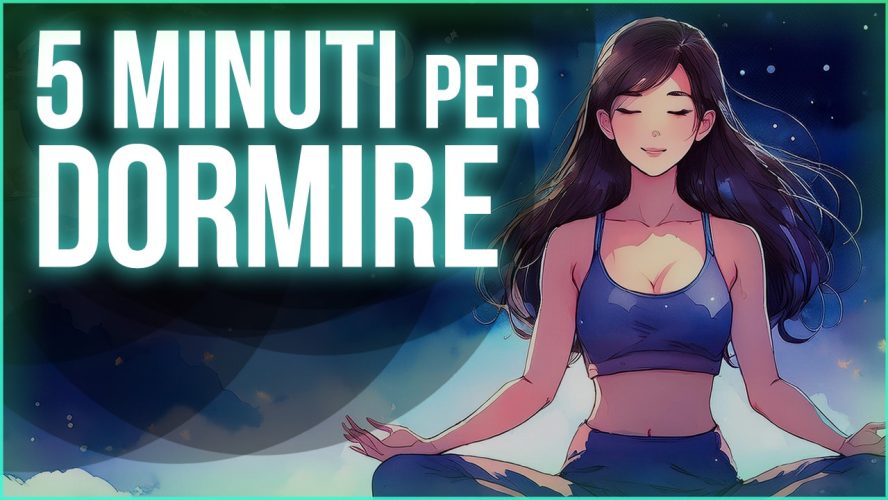 meditazione guidata 5 minuti per dormire